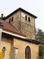 Jasseron, Eglise St-Jean Baptiste, Clocher de 1838